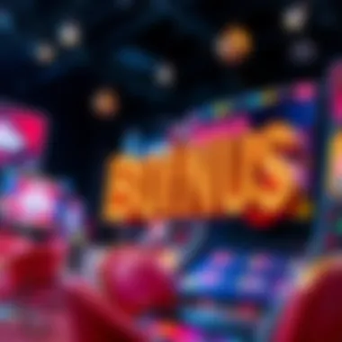 Exciting bonus offers displayed in a captivating manner