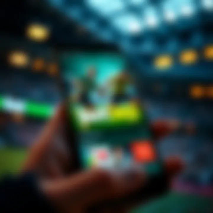 Features of bet365 Android app highlighted