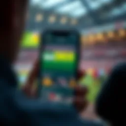 Overview of bet365 Android app interface