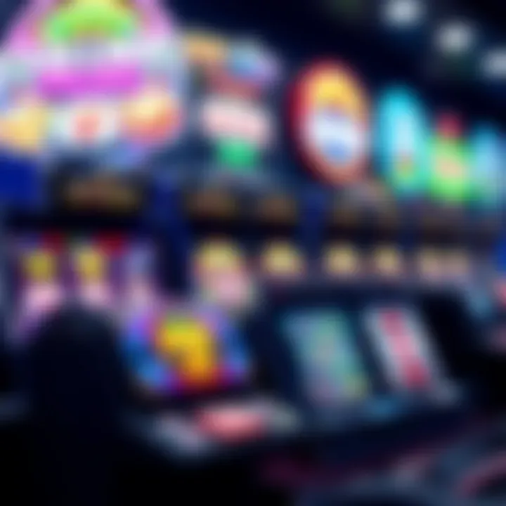 Diverse range of mobile slot game types