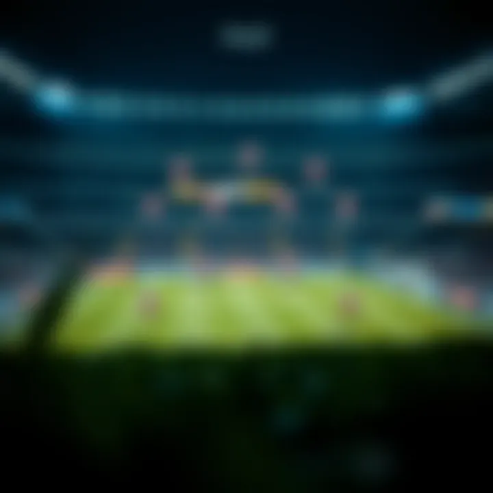 Tactical diagram showcasing Dynamo Moscow's game strategy