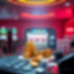 Visual representation of the evolution of online slots