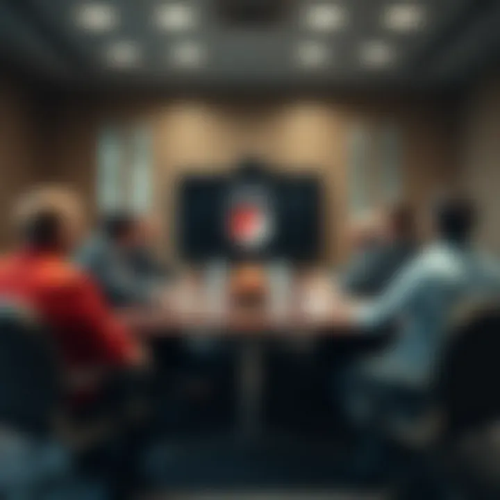 Strategic meeting of FC Nuremberg management