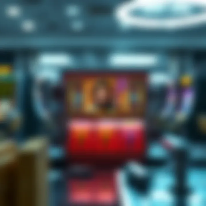 An artistic representation of the game mechanics in Olympus slots