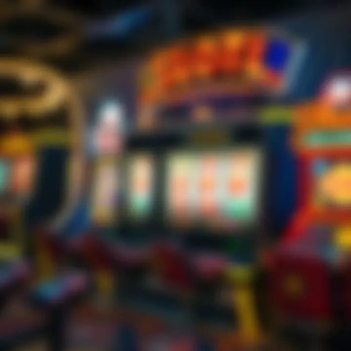 Diverse types of slot games available in online casinos.